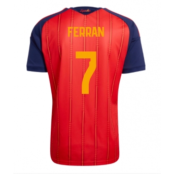 Billige Fotballdrakt Spania Ferran Torres #7 Replika Hjemmedrakt VM 2026 Kortermet
